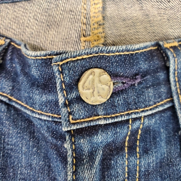 AG Adriano Goldschmied Stilt Crop Cigarette Jeans Size 25 Inseam 25" Made in USA - Picture 7 of 13